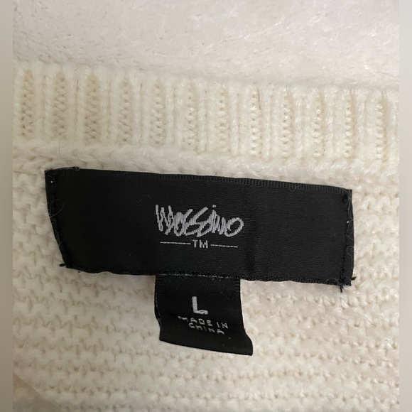 Ivory Open Shoulder Sweater - Picture 4 of 4